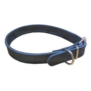 COLLAR PROTECTOR CUERO 55 cm. NEGRO